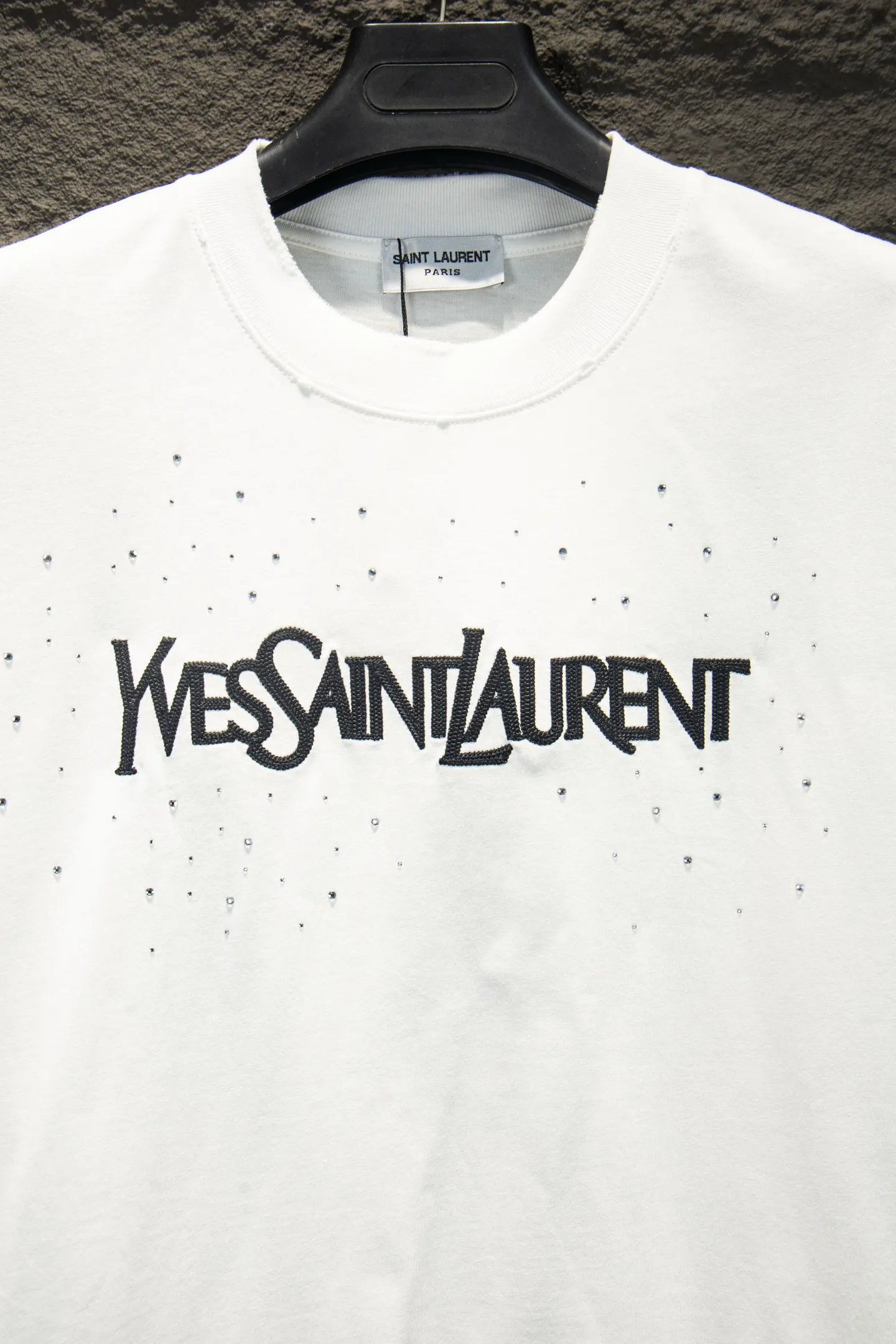：3002#p90 🆕YSLNew Arrival os YSL ， nice✔️ - ⚠️100% 32 260 ， ， ， ！！ ， ！ ， bling bling ， ， ， ， ， ， # # ， ； 。 。 oversize ， ！ ， ！ “ ” 💏 :Black White Size:S M L XL